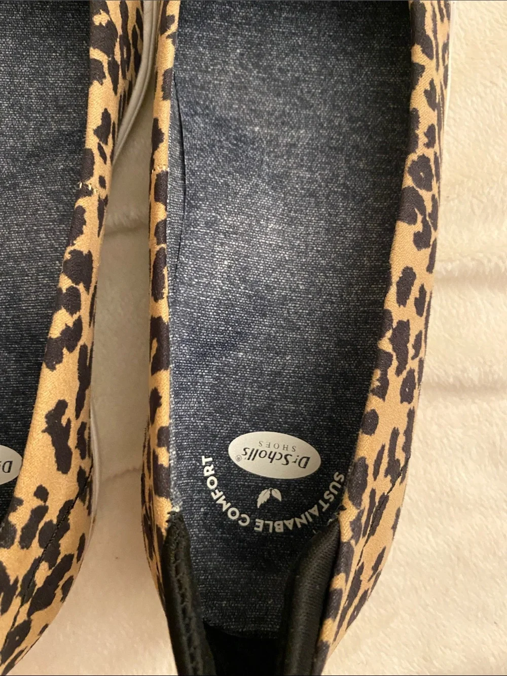 Dr. Scholl's Leopard rise shine tan flats - Picture 4 of 6